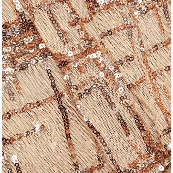 En Saison Tiered Sequin Midi Dress - Picture 4 of 10